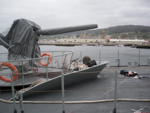 Tecnología española para que los buques de guerra sean invisibles al radar.